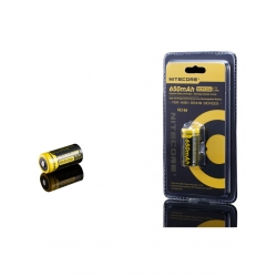 Nitecore Akumulator RCR123A 650mAh